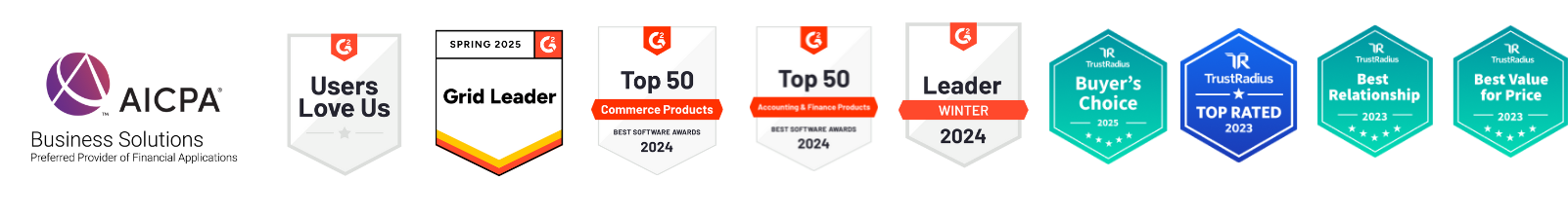 EisnerAmper Sage Intacct Badges