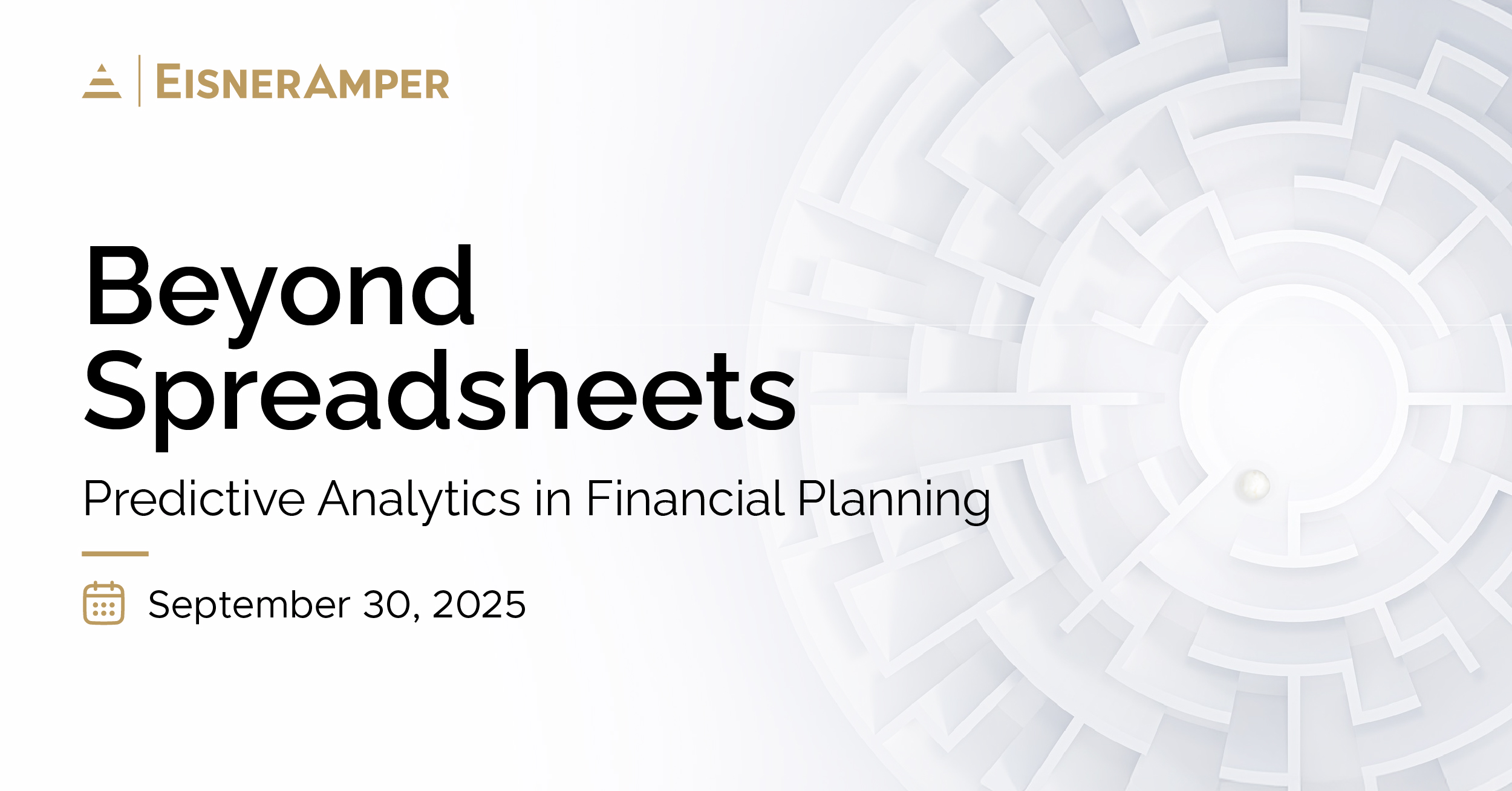 Beyond Spreadsheets | Predictive Analytics in Financial Planning | On ...