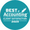 ClearlyRated Best of Accounting 2025 Client Satisfaction Award