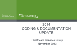 Healthcare Coding & Documentation 2014