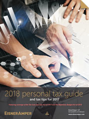 2018 EisnerAmper Tax Planning Guide
